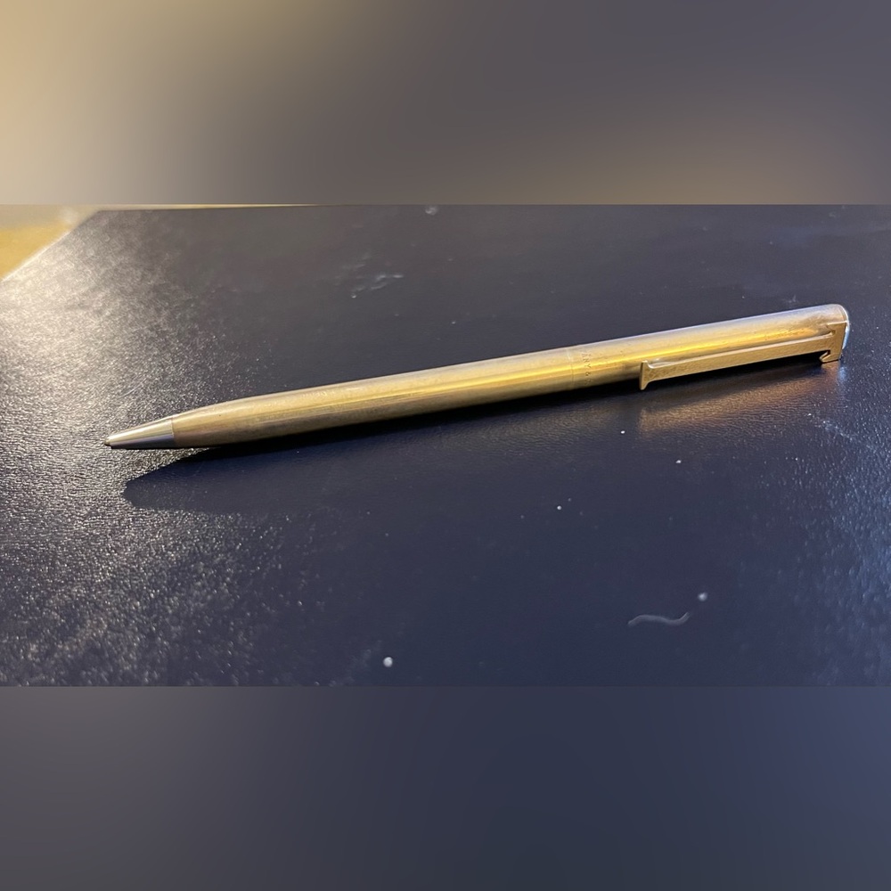 Classic Tiffany & Co Sterling Silver “T” pen